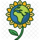 Erde blume  Symbol