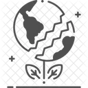 Erde pflanze  Symbol