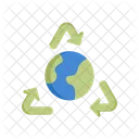 Erde recyceln  Symbol