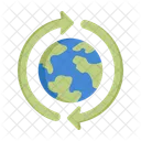 Erde recyceln  Symbol