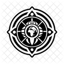 Weisheit Der Erde Symbol Der Erde Stammes Symbol