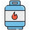 Erdgas Feuer Gasfeuer Symbol