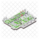 Erdgas Gas Strom Icon