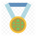 Erdmedaille  Symbol