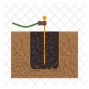 Erdung Erde Stromkreis Symbol