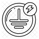 Erdungskabel Symbol