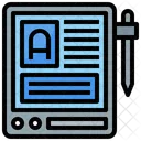Ereader Reading Library Icon
