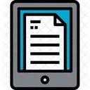 Ereader Device Technology Icon