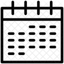 Veranstaltung Kalender Werkzeug Symbol