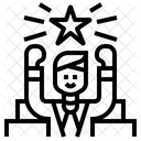 Erfolg Erfolg Gewinner Symbol