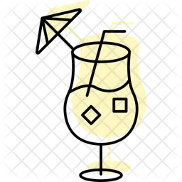 Erfrischung trinken  Symbol