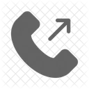 Anruf Ausgehend Telefon Symbol