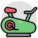 Ergometer Stationary Bike Gym Machine Icon