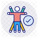 Ergonomics Art Body Icon