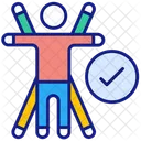 Ergonomics Art Body Icon