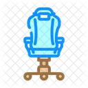 Ergonomisch Gaming Stuhl Symbol
