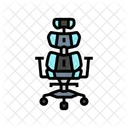 Ergonomisch Gaming Stuhl Symbol