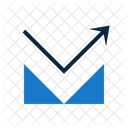 Nach Oben Erhohen Statistiken Symbol