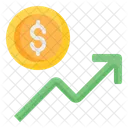 Steigerung Wachstum Gewinn Symbol