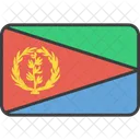 Eritrea Africano Pais Icono