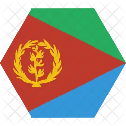 Eritrea Flag Icono