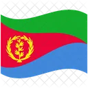 Flagge Land Eritrea Symbol