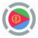 Eritrea Bandera Icono