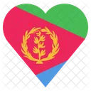 Eritrea Flagge Symbol