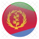 Eritrea Bandera Icono