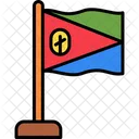 Eritrea Bandera De Eritrea Bandera Icono