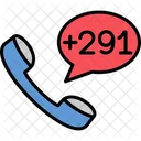 Eritrea Dial Code  Icon