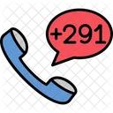 Eritrea Dial Code  Icon