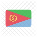 Eritreia Bandeira Pais Ícone