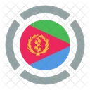 Eritreia Bandeira Ícone