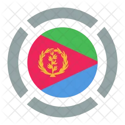 Eritreia Flag Ícone