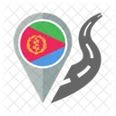 Eritreia Bandeira Icon