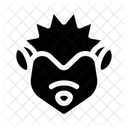 Reino Animal Erizo Fauna Icono