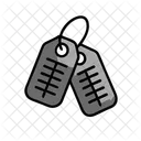 Erkennungsmarken Identifikation Militar Symbol