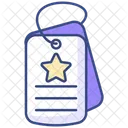 Erkennungsmarken  Symbol