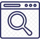 Internet Erkunden Browser Durchsuchen Suchleiste Symbol
