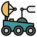 Erkundung Roboter Land Rover Symbol