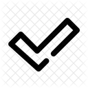 Fertig Prufen Ok Ui Web App Symbol