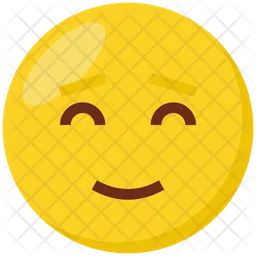 Erleichtert Emoji Symbol