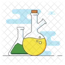Erlenmeyer Flask And Florence Flask Erlenmeyer Flask Florence Flask アイコン