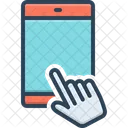 Aktiviert Telefon Autorisieren Symbol