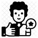 Mitarbeitermotivation Ermutigung Ermutigung Symbol