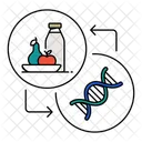 Ernahrung Genetik DNA Diat Symbol