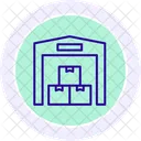 Erntelager Ernte Lagerung Symbol