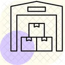 Erntelager Ernte Lagerung Symbol