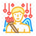 Eros Greek God Icon